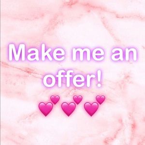 Always open to offers!